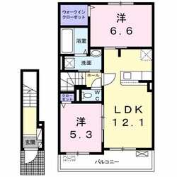 メゾンブローテ　Ｉの物件間取画像